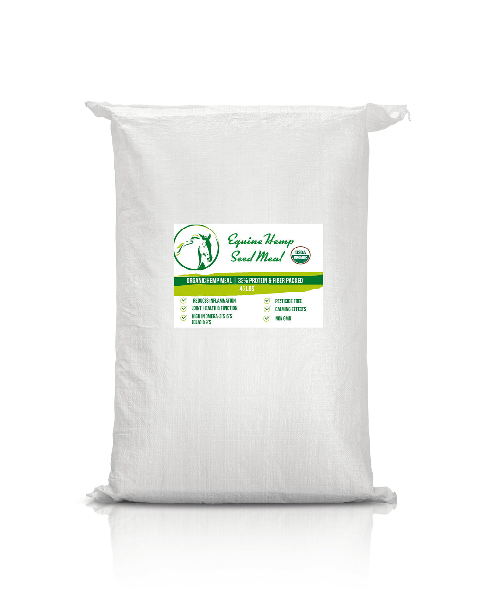 Organic Equine Hemp Meal 33% Protein