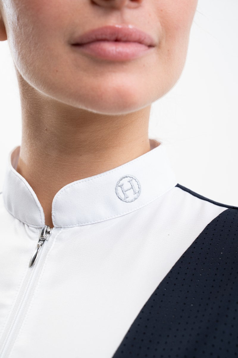 Paris Womens Short sleeve competition shirt - Equine Exchange Tack Shop