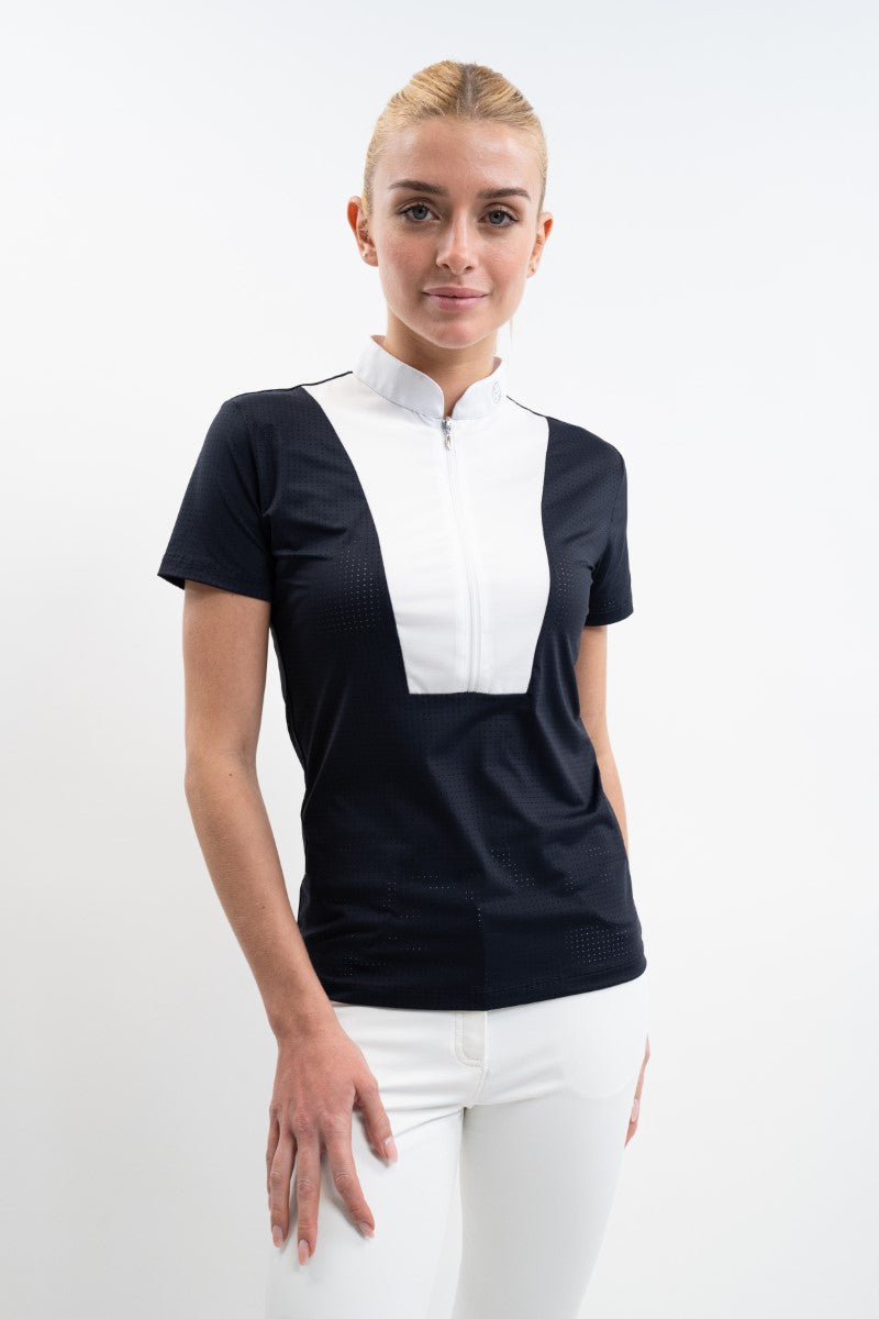 Paris Womens Short sleeve competition shirt - Equine Exchange Tack Shop