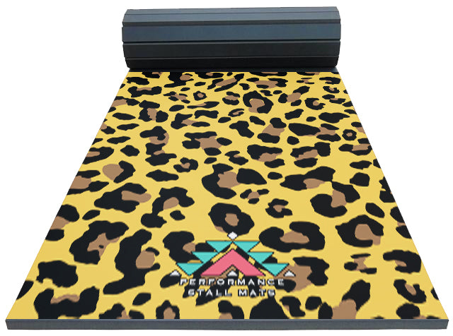 5x10ft Leopard Stall Mat - Equine Exchange Tack Shop