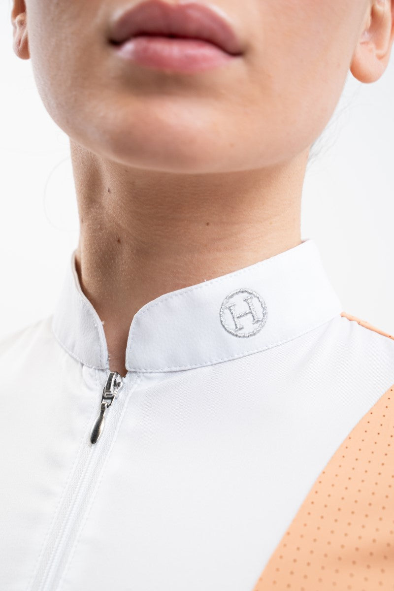 Paris Womens Short sleeve competition shirt - Equine Exchange Tack Shop