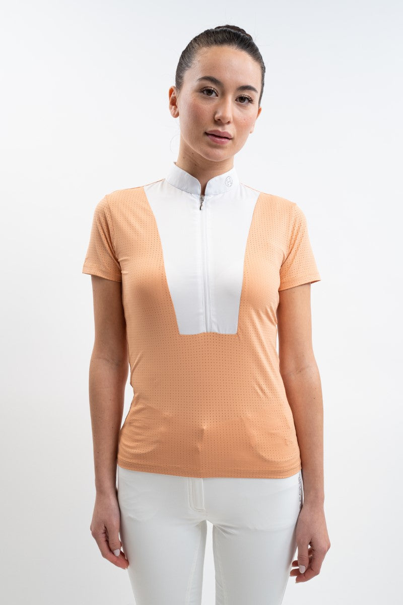 Paris Womens Short sleeve competition shirt - Equine Exchange Tack Shop