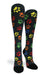 Paw Prints Black Compression Socks - Equine Exchange Tack Shop