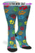 Paw Prints Station Blue Compression Socks - Equine Exchange Tack Shop