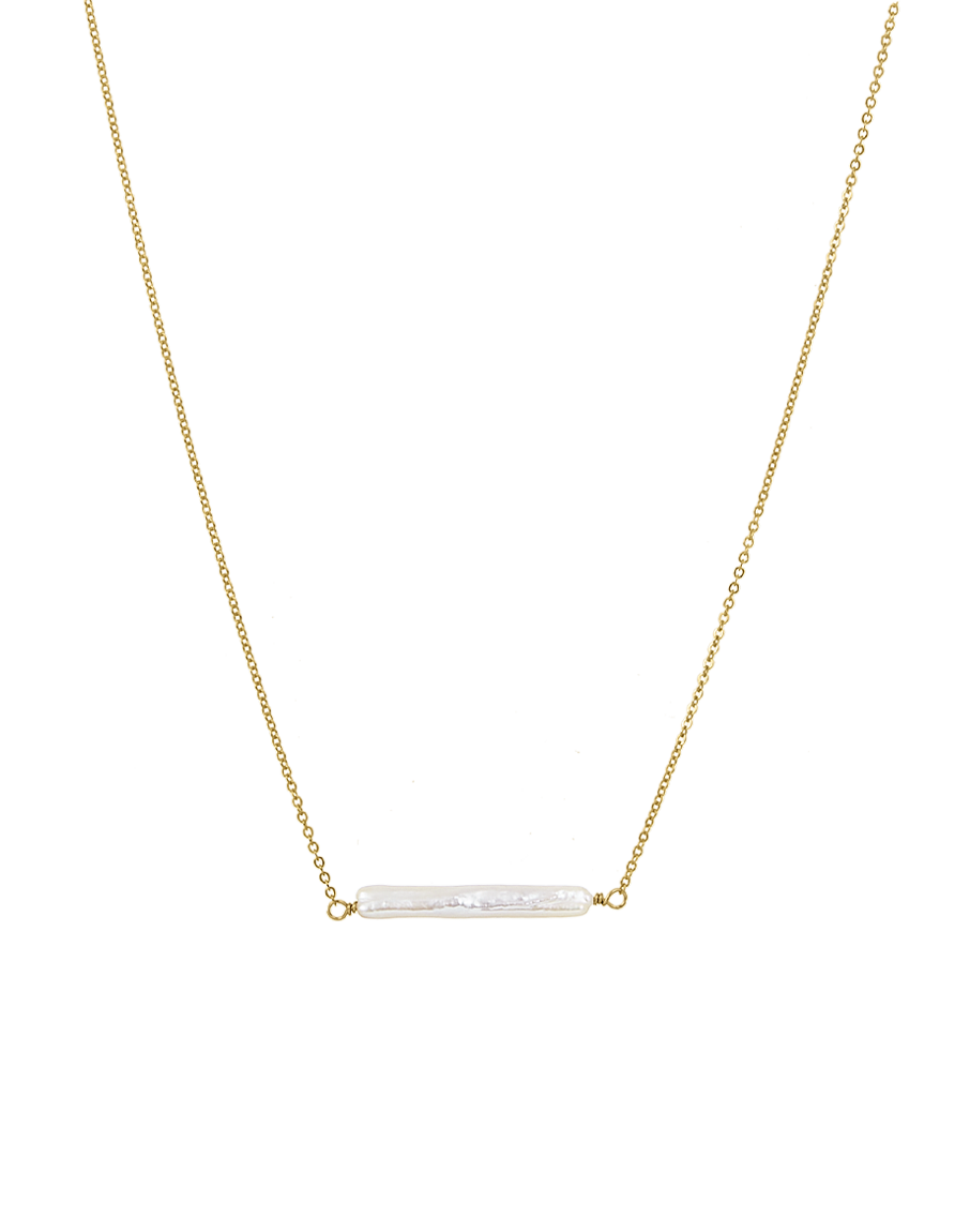 Pearl Bar Necklace