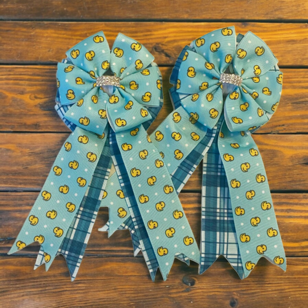 Children's Ponytail Show Bows - Equine Exchange Tack Shop