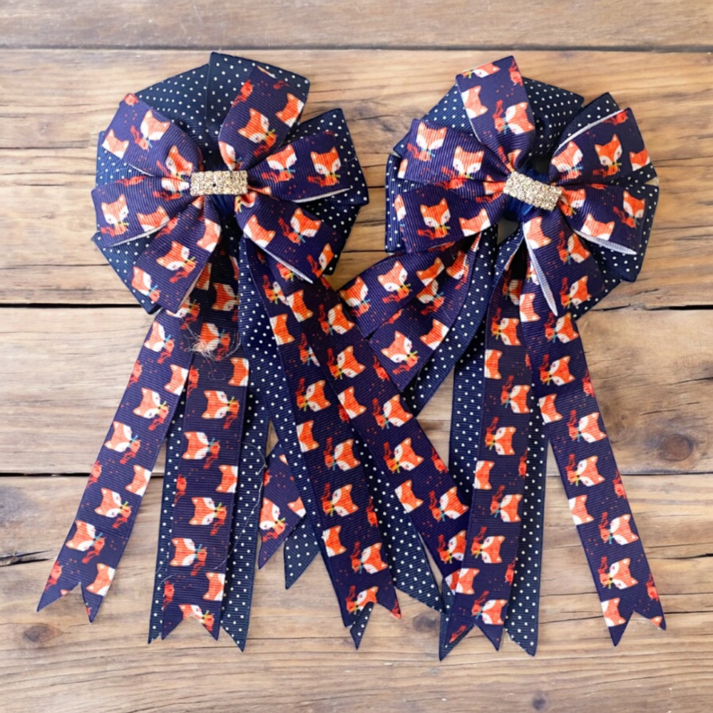 Children's Ponytail Show Bows - Equine Exchange Tack Shop