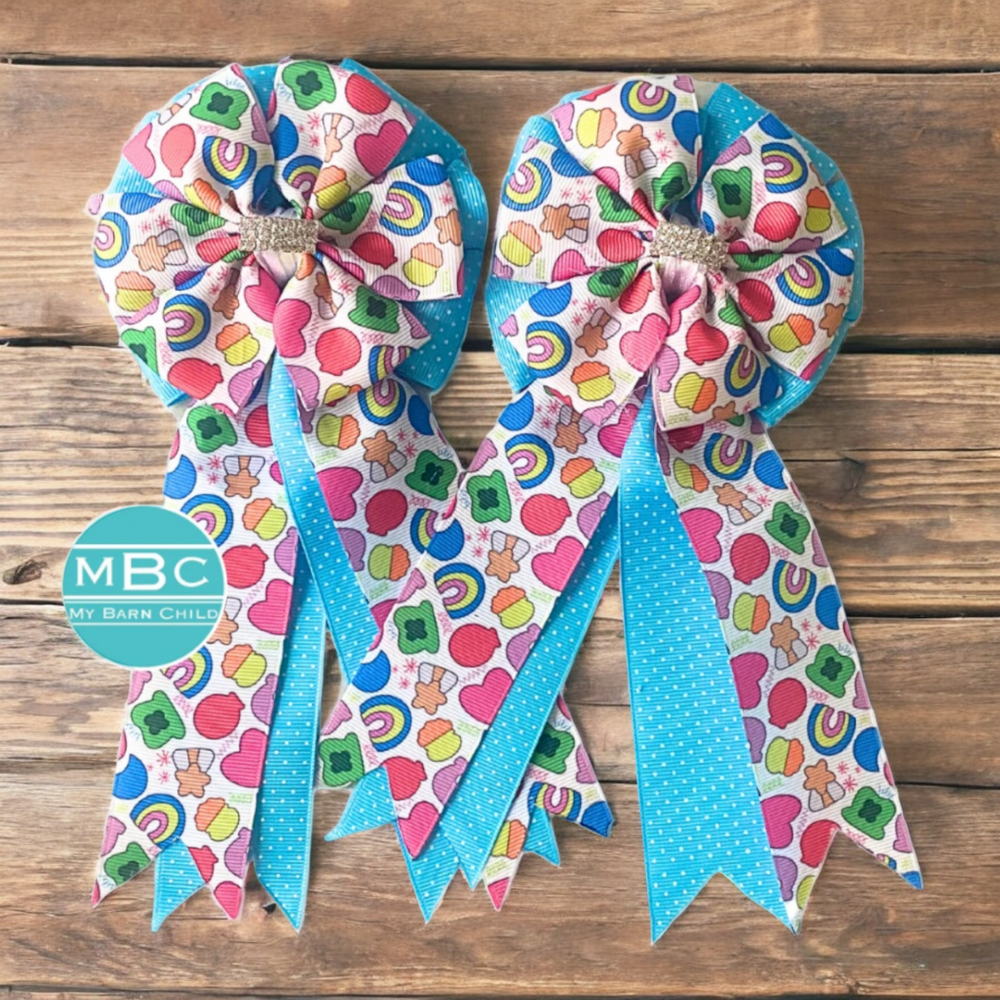 Children's Ponytail Show Bows - Equine Exchange Tack Shop