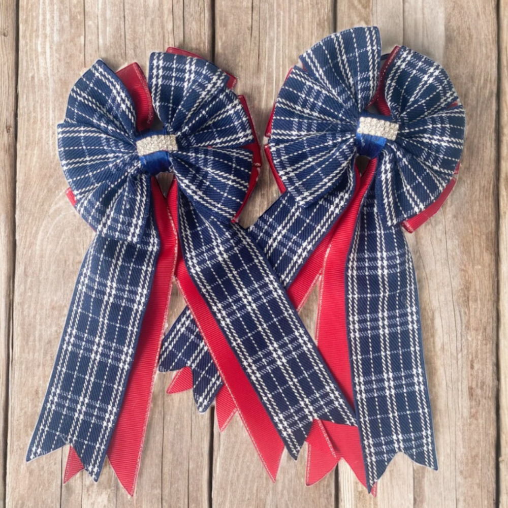 Children's Ponytail Show Bows - Equine Exchange Tack Shop