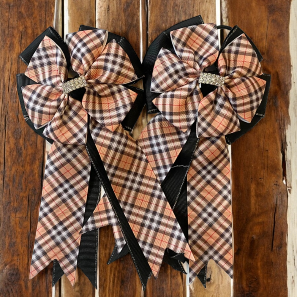 Children's Ponytail Show Bows - Equine Exchange Tack Shop
