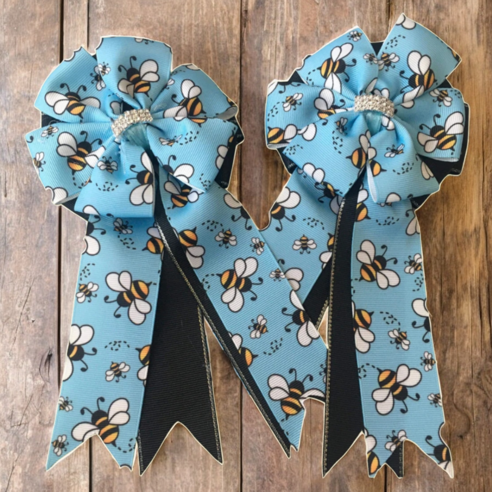 Children's Ponytail Show Bows - Equine Exchange Tack Shop