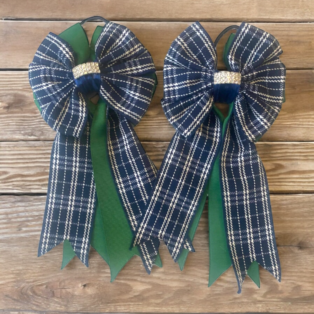 Children's Ponytail Show Bows - Equine Exchange Tack Shop