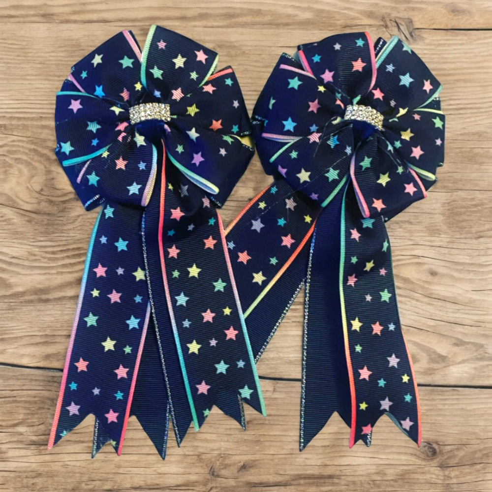 Children's Ponytail Show Bows - Equine Exchange Tack Shop