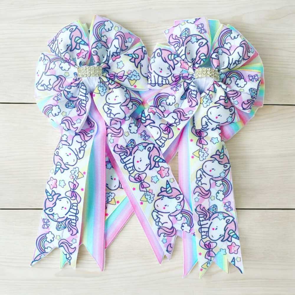 Children's Ponytail Show Bows - Equine Exchange Tack Shop