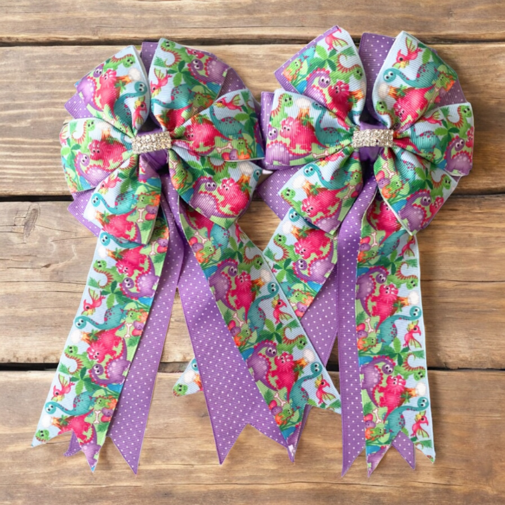 Children's Ponytail Show Bows - Equine Exchange Tack Shop