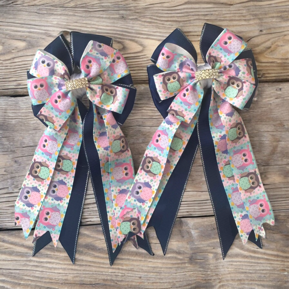 Children's Ponytail Show Bows - Equine Exchange Tack Shop