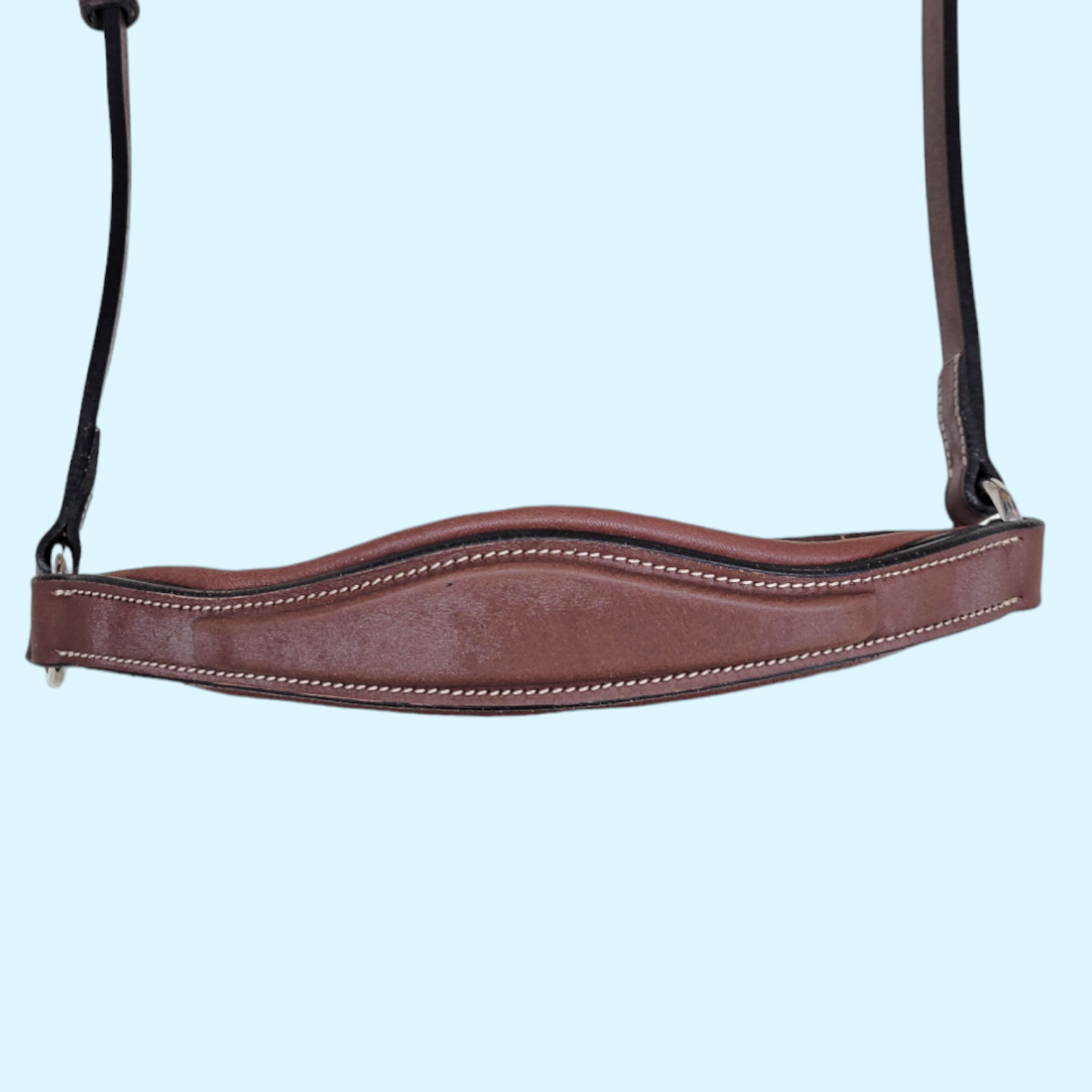 Arion Anatomic Drop Noseband Bridle in Brown - Full Size