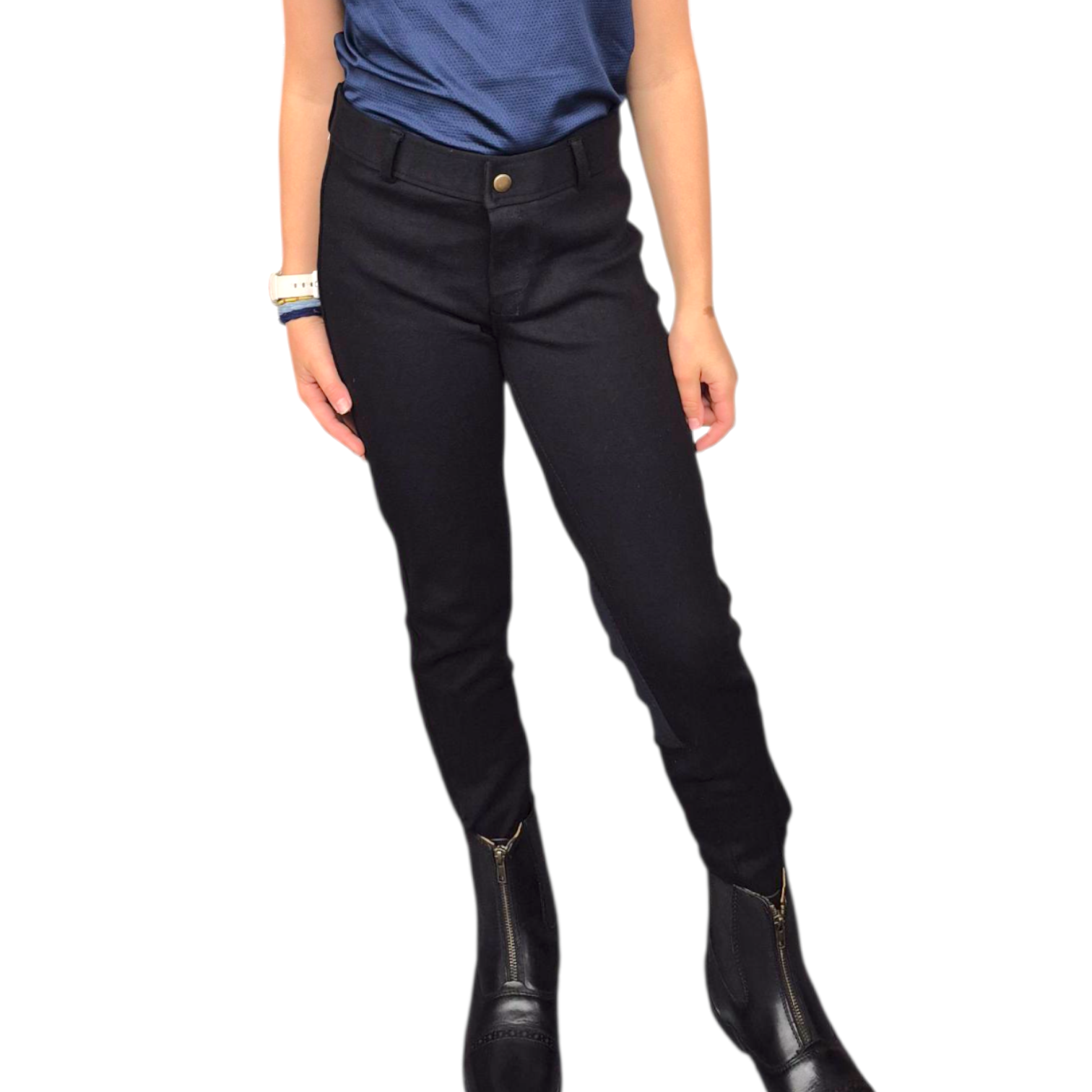 Kids EuroSeat LowRise Knee Patch Breech - Equine Exchange Tack Shop