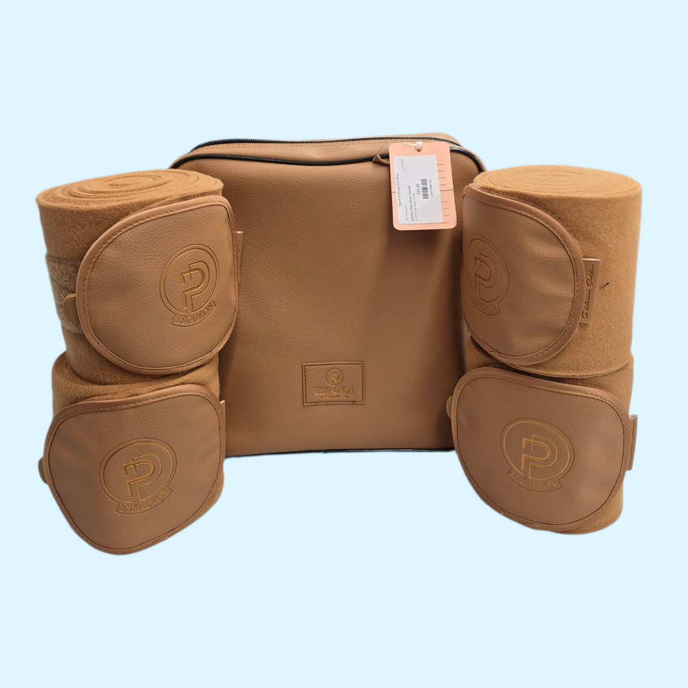 Eskadron Polo Wraps with Carry Bag in Mocha - Full