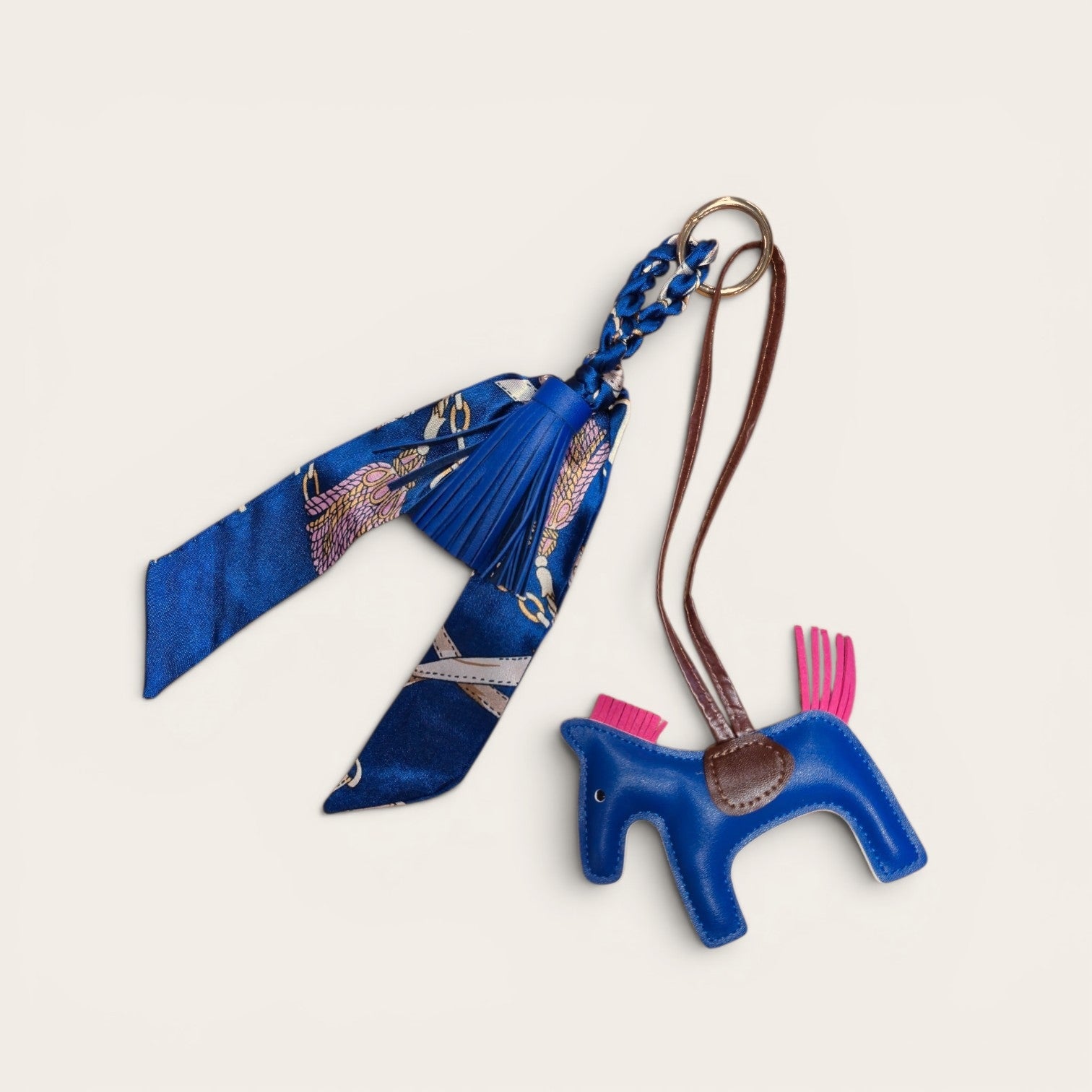 Anademi Ponies Bag Charm w/Scarf