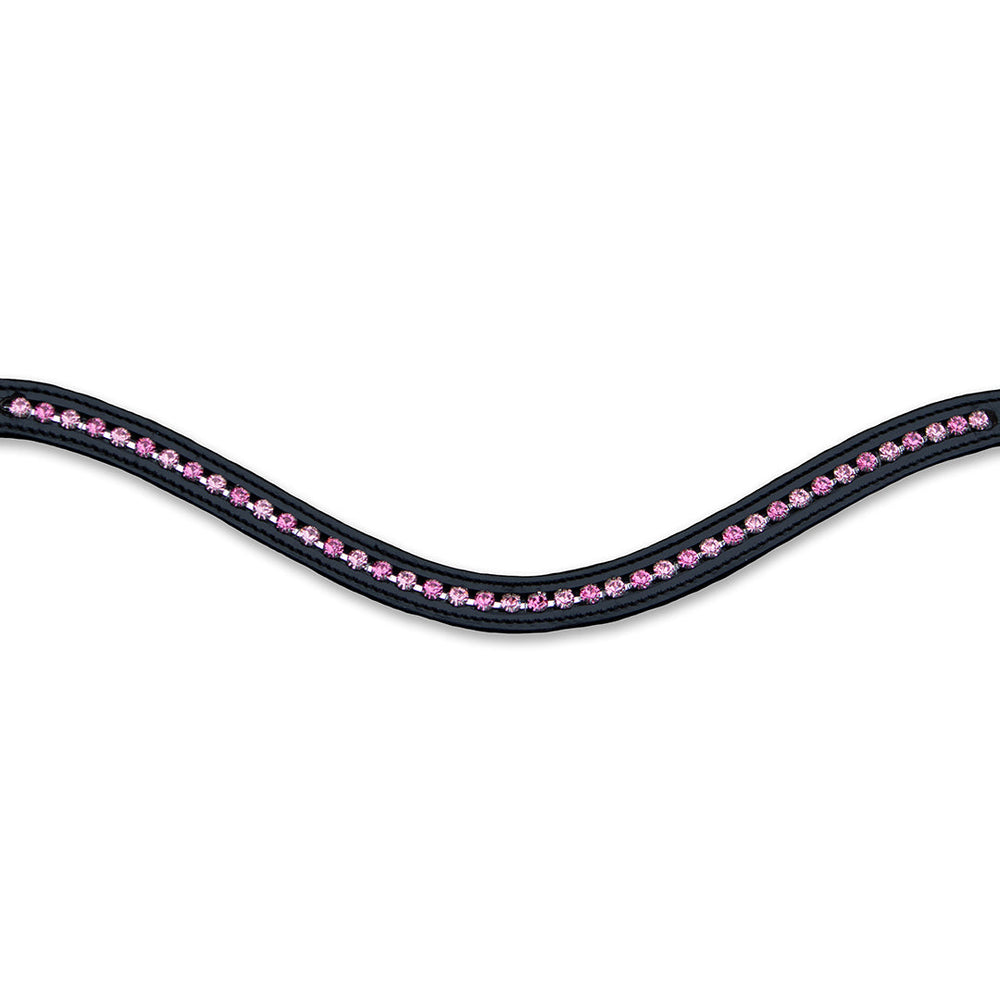 Pink Mist Browband - Equine Exchange Tack Shop