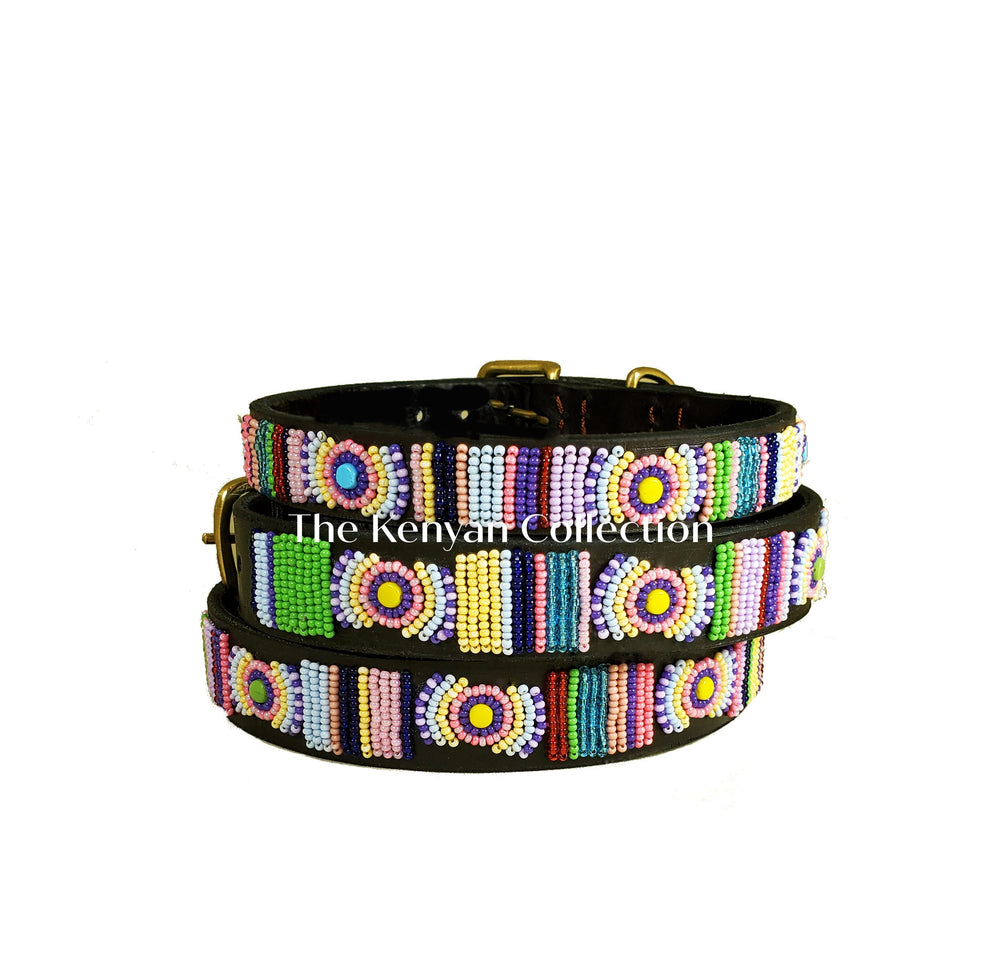 Posey Beaded Dog Collar - Equine Exchange Tack Shop