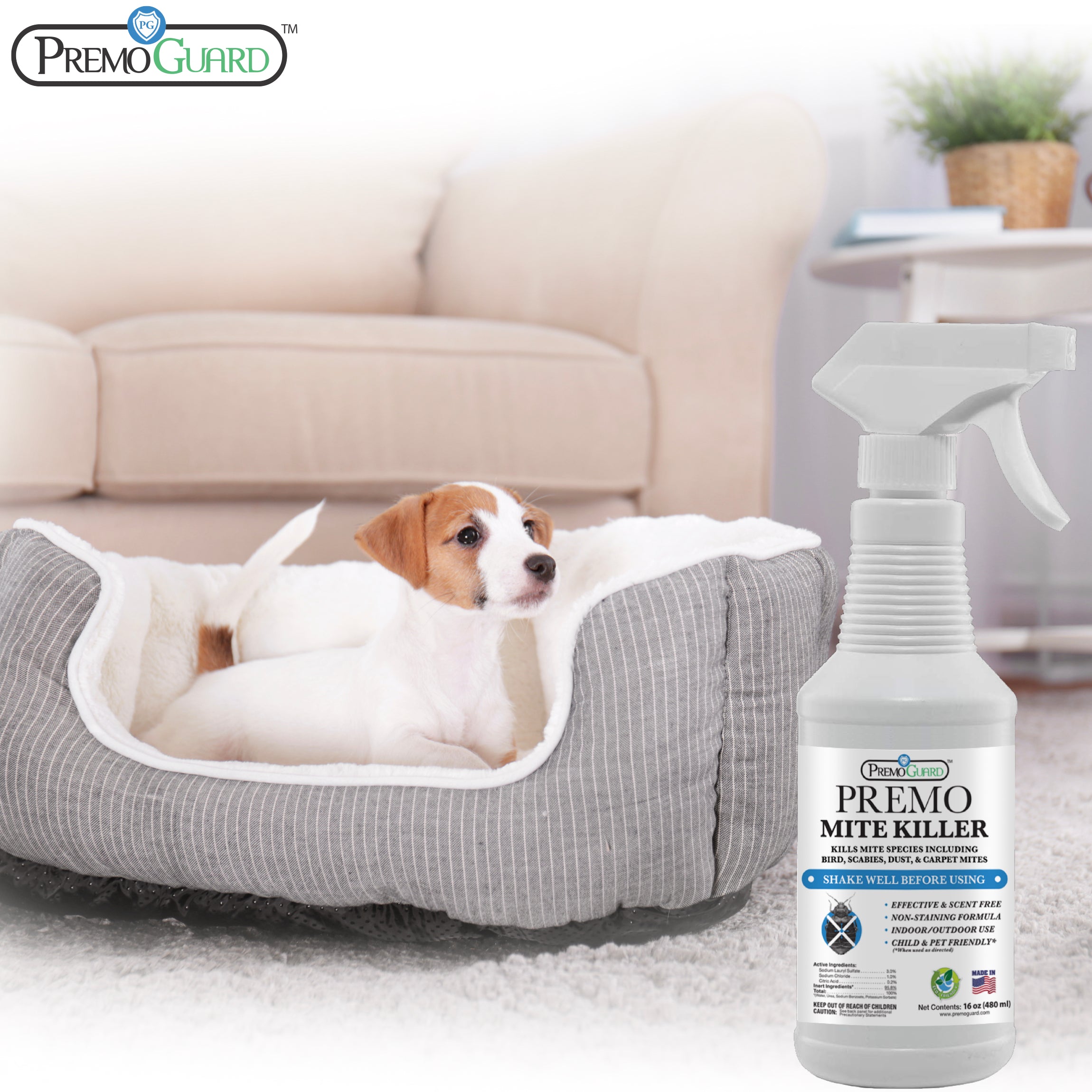 Mite Killer Spray - All Natural Non-Toxic