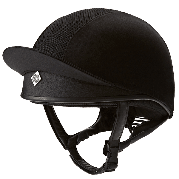 Charles Owen Pro II Plus Skull Cap Black 1 (55cm) - CLEARANCE