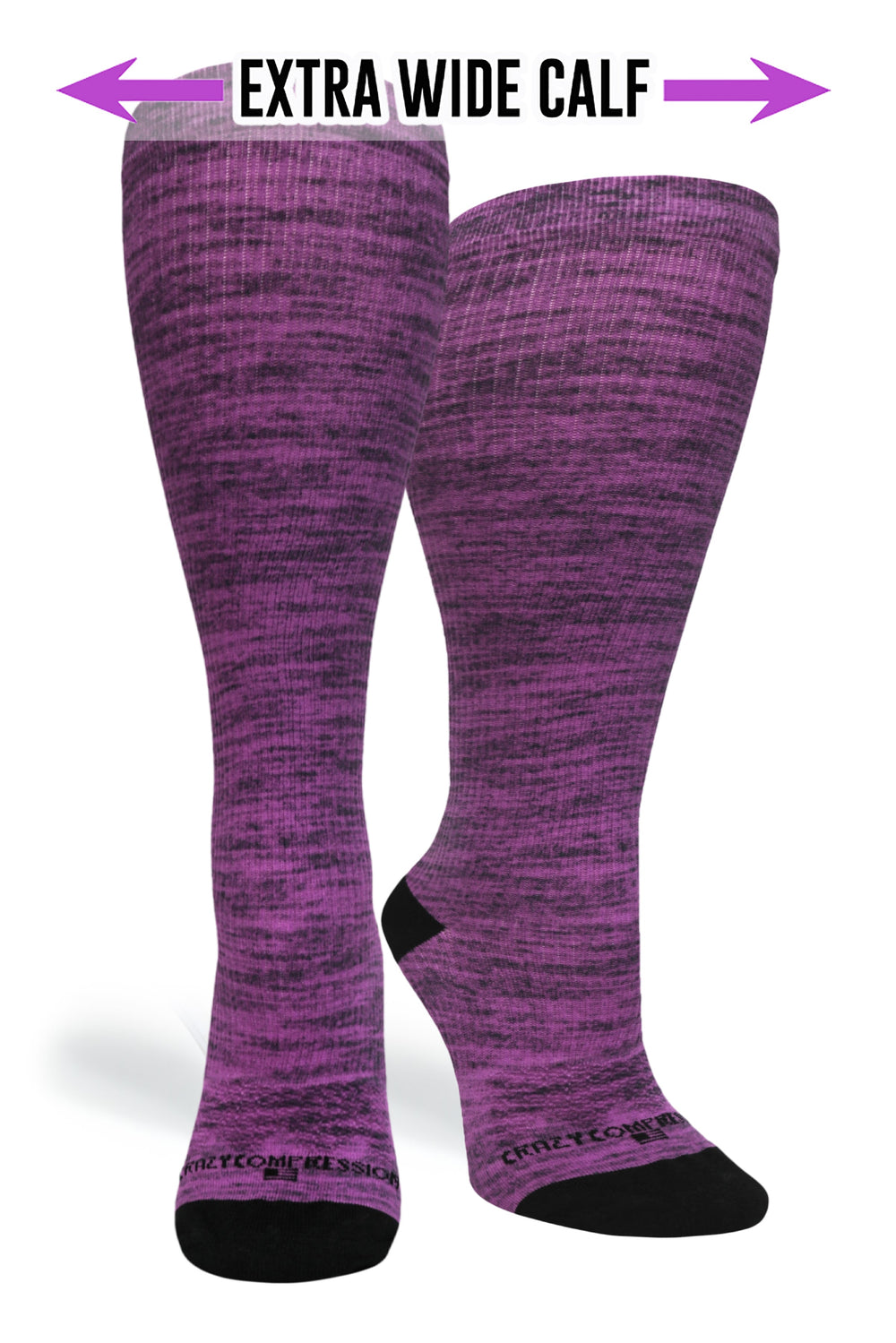 Purple Heather Compression Socks - Equine Exchange Tack Shop