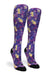 Purple Petals Compression Socks - Equine Exchange Tack Shop