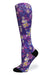 Purple Petals Compression Socks - Equine Exchange Tack Shop