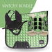 Green Lily Saddle Pad Set - Equine Exchange Tack Shop