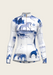 Daydreaming Horses in Blue Quarter Zip Sun Shirt - Equine Exchange Tack Shop