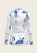 Daydreaming Horses in Blue Quarter Zip Sun Shirt - Equine Exchange Tack Shop