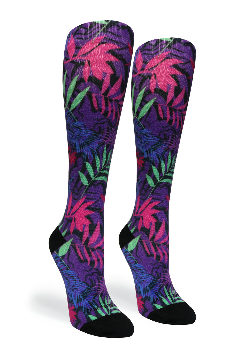 Retro Jungle Compression Socks - Equine Exchange Tack Shop