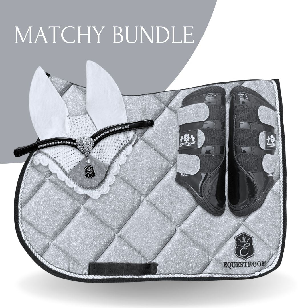 Royal Silver Saddle Pad Set - Equine Exchange Tack Shop