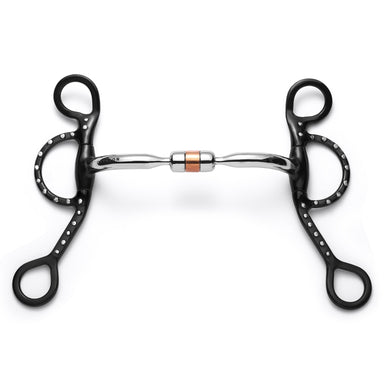 Argentine Capsule Silver Dotted Curb - Equine Exchange Tack Shop