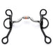 Argentine Low Port Capsule Silver Dotted Curb - Equine Exchange Tack Shop