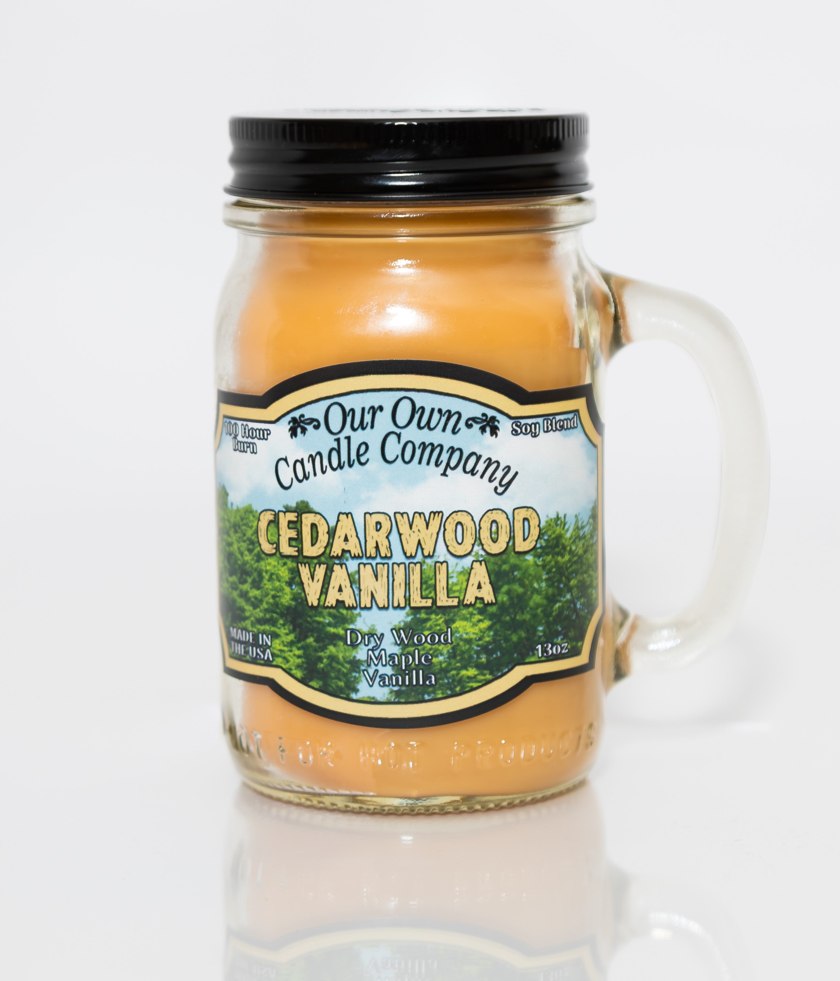 Cedarwood Vanilla Soy Candle