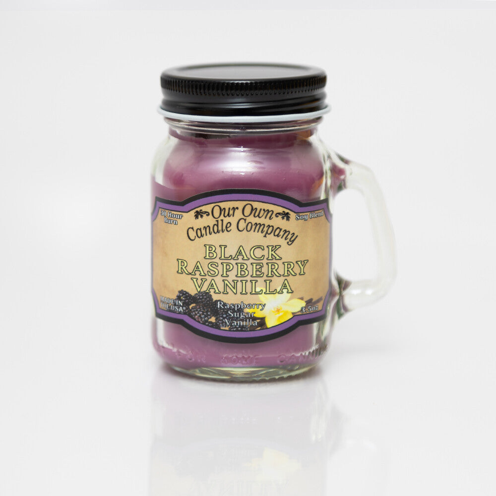 Black Raspberry Vanilla Soy Candle