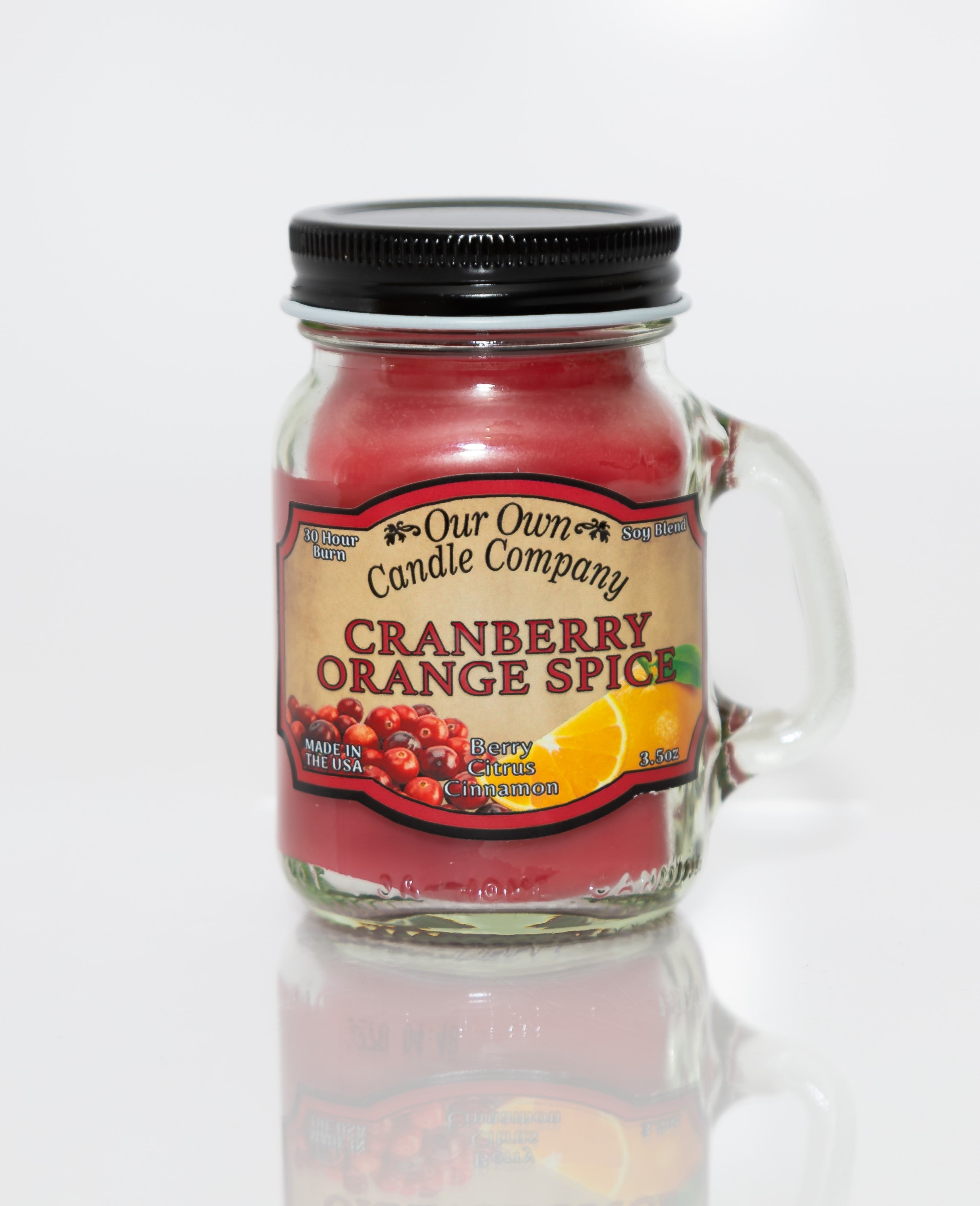 Cranberry Orange Soy Candle