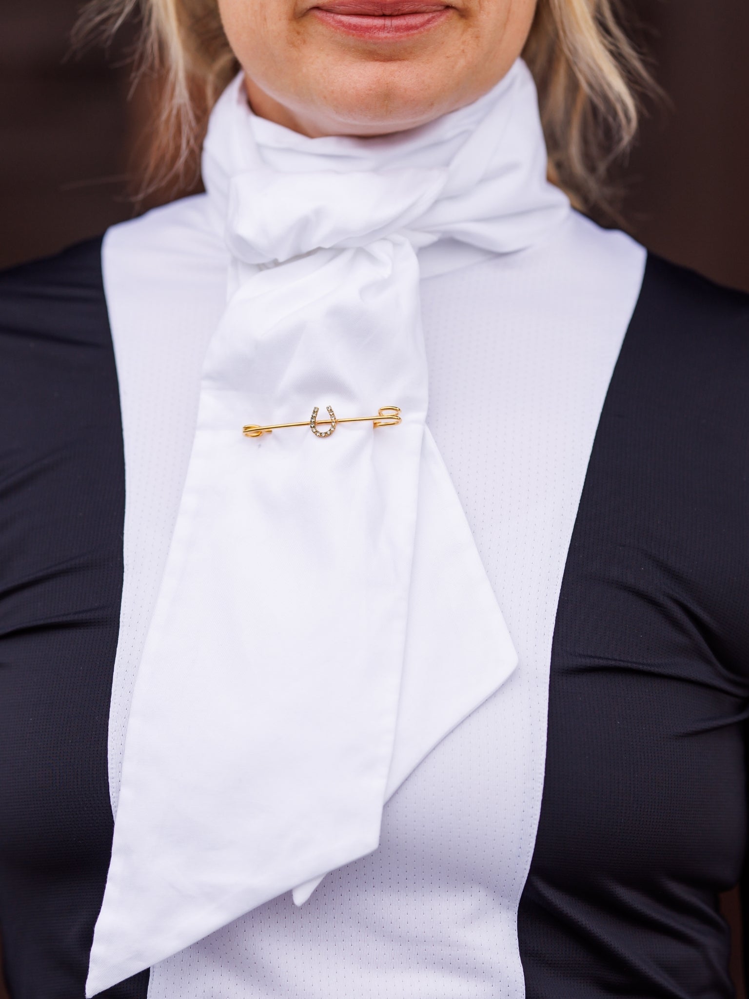 Pinpont Oxford Stock Tie - Equine Exchange Tack Shop