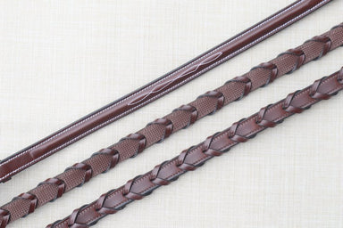 Red Barn Stealth Grip Laced Rein - Equine Exchange Tack Shop