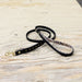 Halter Ego® Black Leather Safari Dog Leash - Equine Exchange Tack Shop