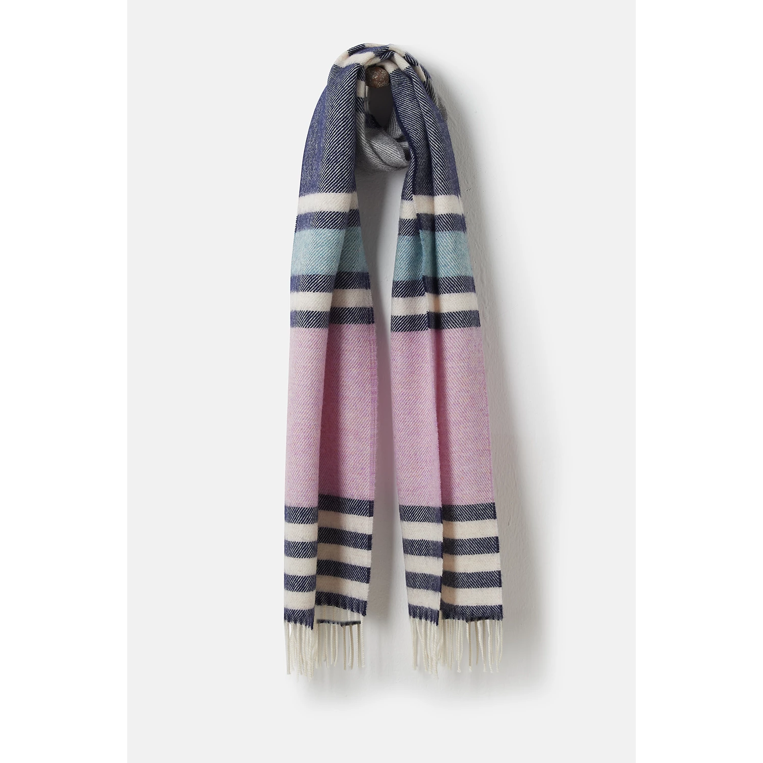 Lighthouse Merino Striped Scarf