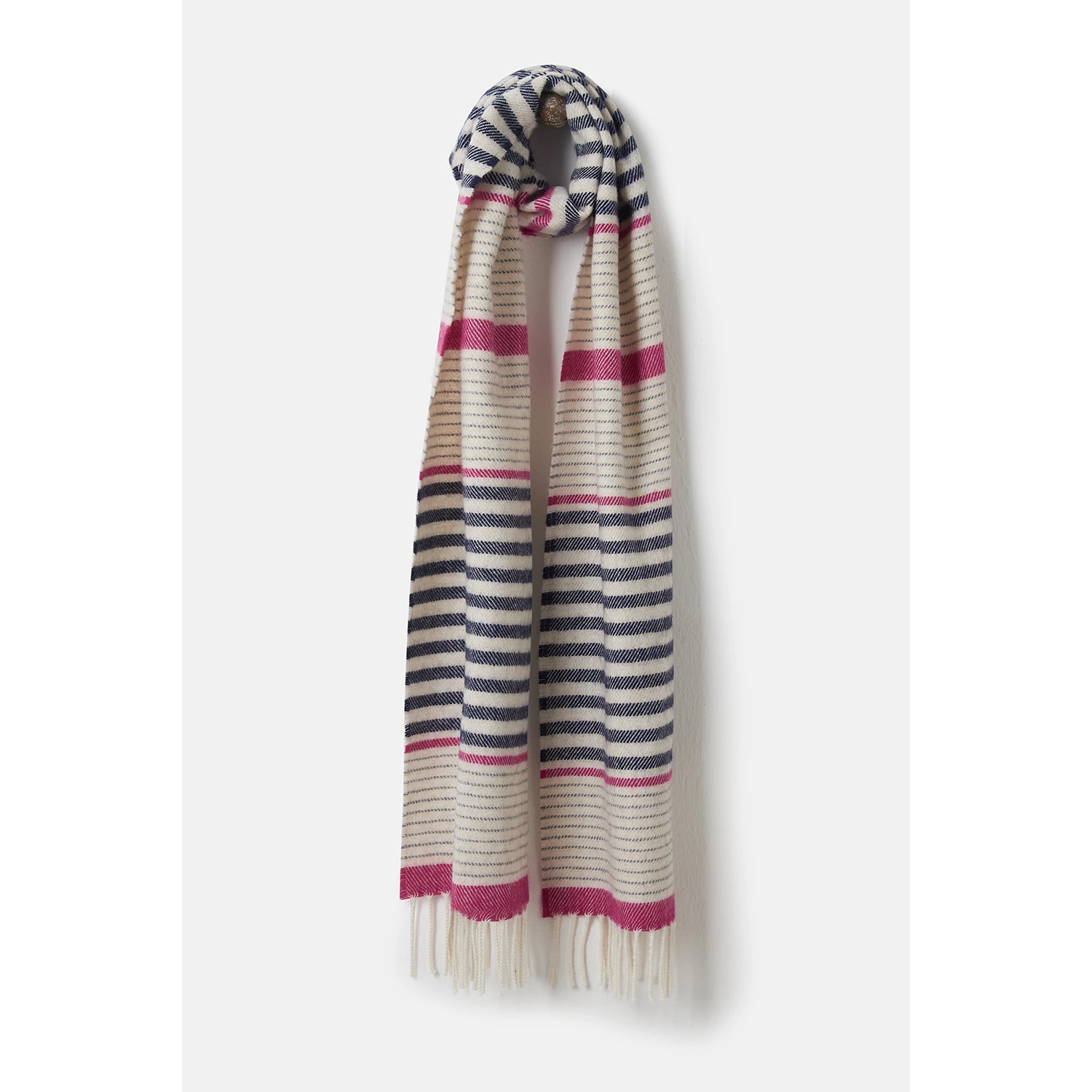 Lighthouse Merino Striped Scarf