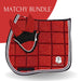 Scarlet Red Saddle Pad Set - Equine Exchange Tack Shop