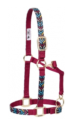 Weaver Patterned Nylon Adjustable Halter - Equine Exchange Tack Shop