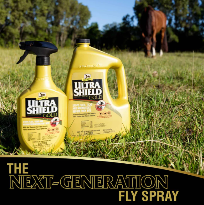 UltraShield Gold Insecticide & Repellent 32fl oz - Equine Exchange Tack Shop