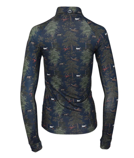 Autumn Toile 1/4 Zip Shirt - Equine Exchange Tack Shop